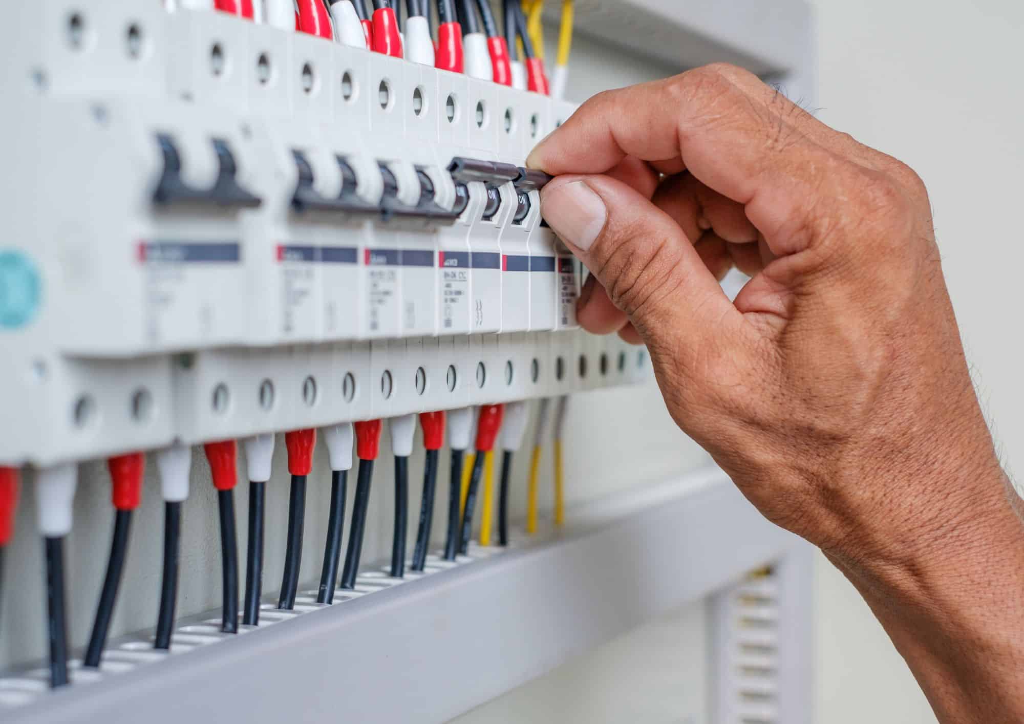 11. electrical panel installation