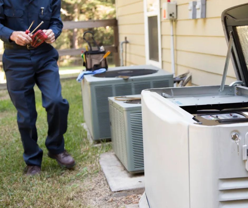 Home Generator Installed
